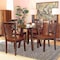 Baxton Studio Mina Modern Two-Tone Dark Brown and Walnut Brown Finished Wood 5-PC Dining Set 178-11384-10896-Zoro - alternate 6